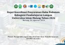 Rapat Koordinasi Penyusunan Buku Pedoman Rekognisi Pembelajaran Lampau Tahun 2026